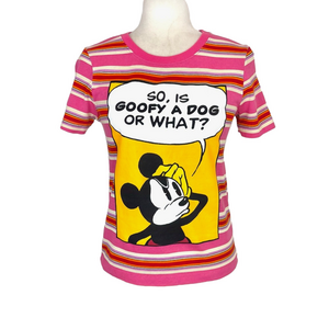 Zara striped Mickey Mouse t-shirt